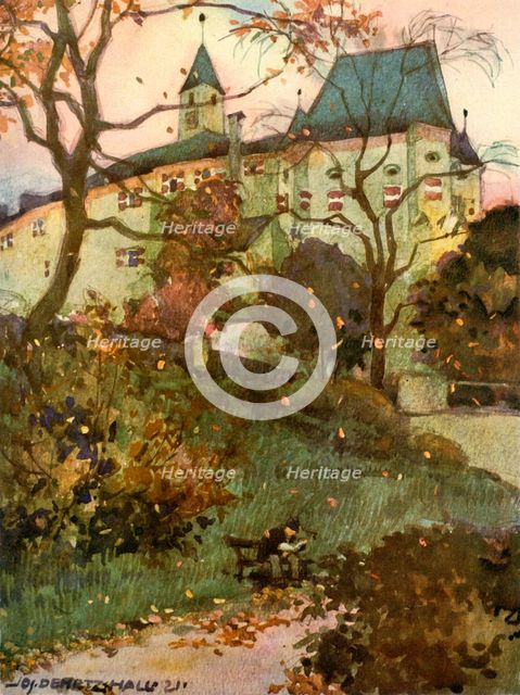 'Schloss Weyherburg', c1929. Creator: Unknown.