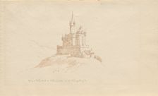 Schloss Windeck b. Weinhelm a. d. Bergstrasse. Creator: Julius von Leypold