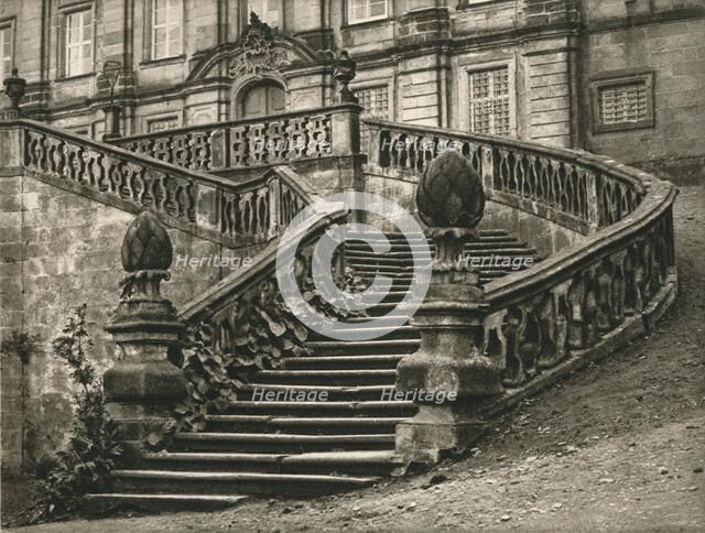 'Schloss Banz - Stairway', 1931. Artist: Kurt Hielscher.