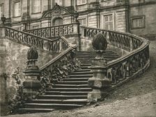 Schloss Banz - Stairway 1931. Artist: Kurt Hielscher