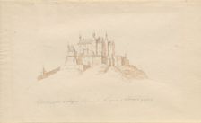 Schloss Landstuhl b. Kaisers, Lautern, den Prinzen v. Sickingen gehürig. Creator: Julius von Leypold