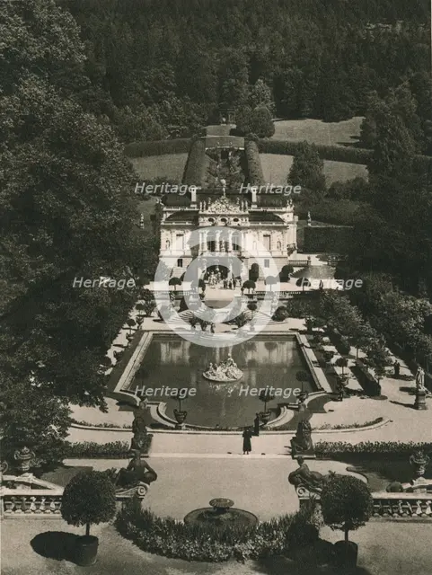'Schloss Linderhof', 1931. Creator: Kurt Hielscher.