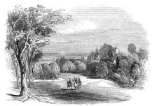 Schloss Rosenau, near Coburg - from His Royal Highness Prince Albert's drawing, 1845. Creator: W. J. Linton