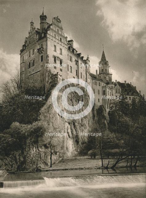 'Schloß Sigmaringen', 1931. Artist: Kurt Hielscher.