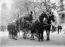 Schley, Winfield Scott, Rear Admiral, U.S.N. Funeral, St. John's Church - Hearse, 1911. Creator: Harris & Ewing