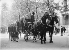 Schley, Winfield Scott, Rear Admiral, U.S.N. Funeral, St. John's Church - Hearse, 1911. Creator: Harris & Ewing