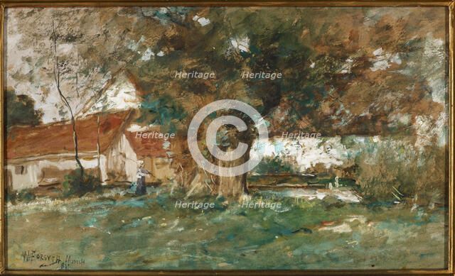 Schleissheim, 1885. Creator: William Forsyth.
