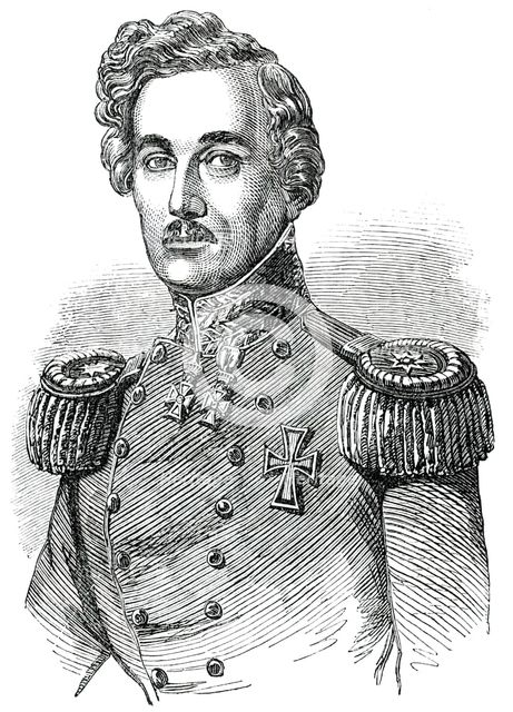 Schleswig-Holstein War - General Krogh, Commander-in-Chief of the Danish Troops, 1850. Creator: Unknown.