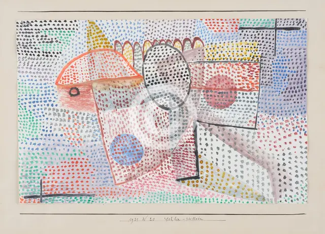 Schlir still life, 1931. Creator: Klee, Paul (1879-1940).