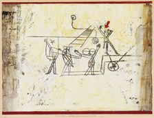 Schlussbild einer Tragikomödie (Final Scene of a Tragicomedy), 1923. Creator: Klee, Paul (1879-1940)
