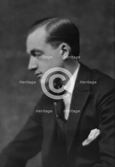 Schmitz, H., Mr., portrait photograph, 1915. Creator: Arnold Genthe.