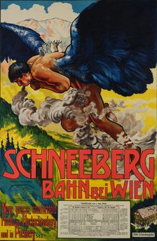 Schneeberg Railway, 1898. Creator: Roller, Alfred (1864-1935)