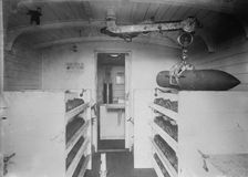 Schneider Coast Defense Train (ammunition Car), 1914. Creator: Bain News Service