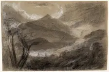 Schroon Mountain, Adirondacks, c1837. Creator: Thomas Cole