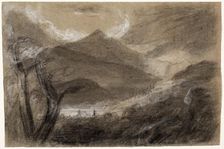 Schroon Mountain, Adirondacks, c1837. Creator: Thomas Cole