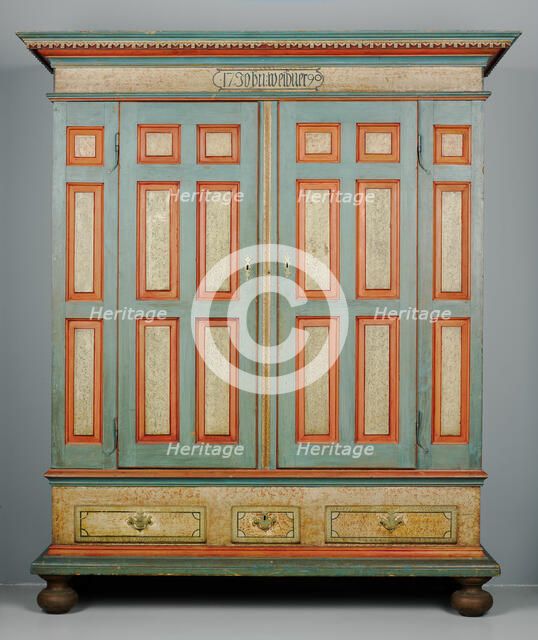 Schrank, c. 1790. Creator: Unknown.