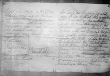 Schrank's writing, 1912. Creator: Bain News Service