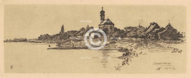 Schwabelweiss, 1879. Creator: Otto Henry Bacher.