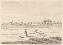 Schwabing, 1818. Creator: Wilhelm von Kobell