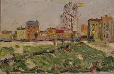 Schwabing, Munich, 1901. Artist: Kandinsky, Wassily Vasilyevich (1866-1944)