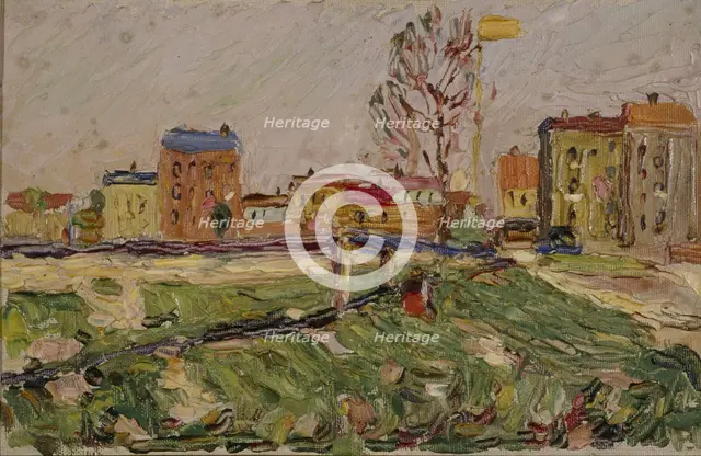 Schwabing, Munich, 1901. Artist: Kandinsky, Wassily Vasilyevich (1866-1944)