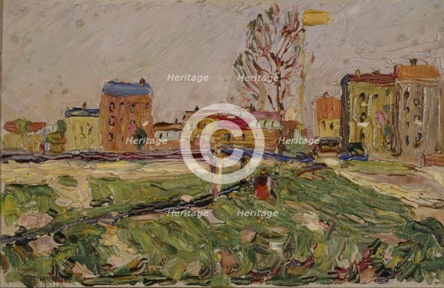 Schwabing, Munich, 1901. Artist: Kandinsky, Wassily Vasilyevich (1866-1944)