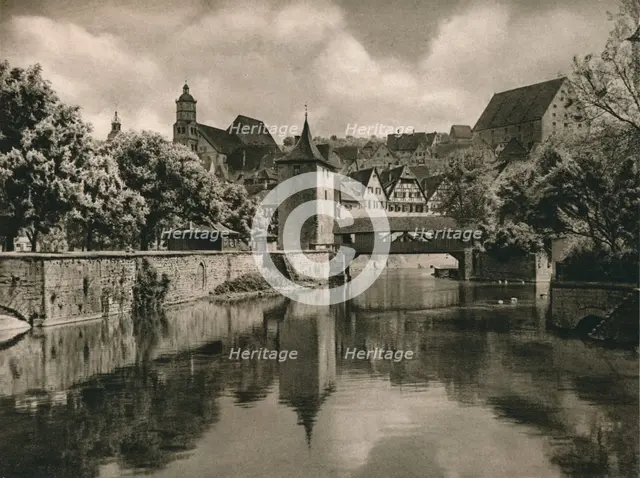 'Schwabisch-Hall', 1931. Artist: Kurt Hielscher.