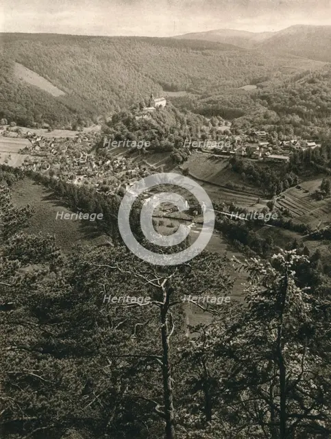 'Schwarzburg (Thuringen) - View from the Trippstein', 1931. Artist: Kurt Hielscher.