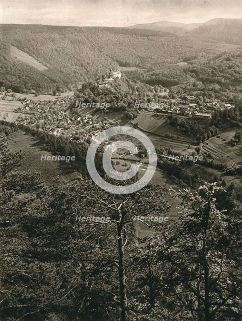 'Schwarzburg (Thuringen) - View from the Trippstein', 1931. Artist: Kurt Hielscher.