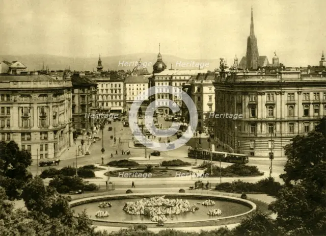 Schwarzenbergplatz, Vienna, Austria, c1935. Creator: Unknown.