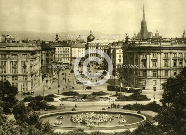 Schwarzenbergplatz, Vienna, Austria, c1935. Creator: Unknown.