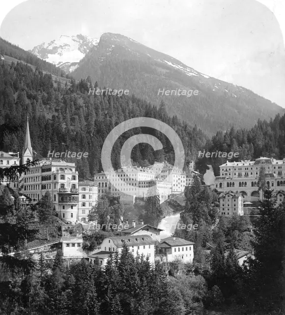 Schwarzenberg, Badgastein, Austria, c1900s.Artist: Wurthle & Sons