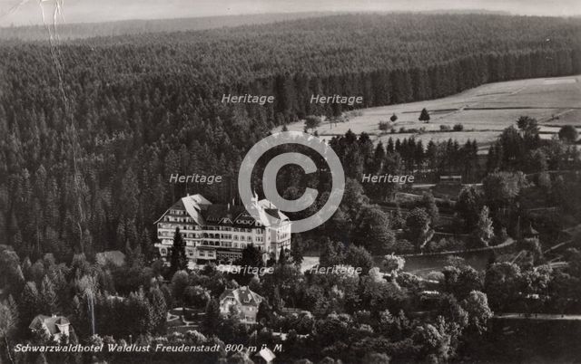 Schwarzwaldhotel Waldlust, Freudenstadt, 1936. Creator: Unknown.