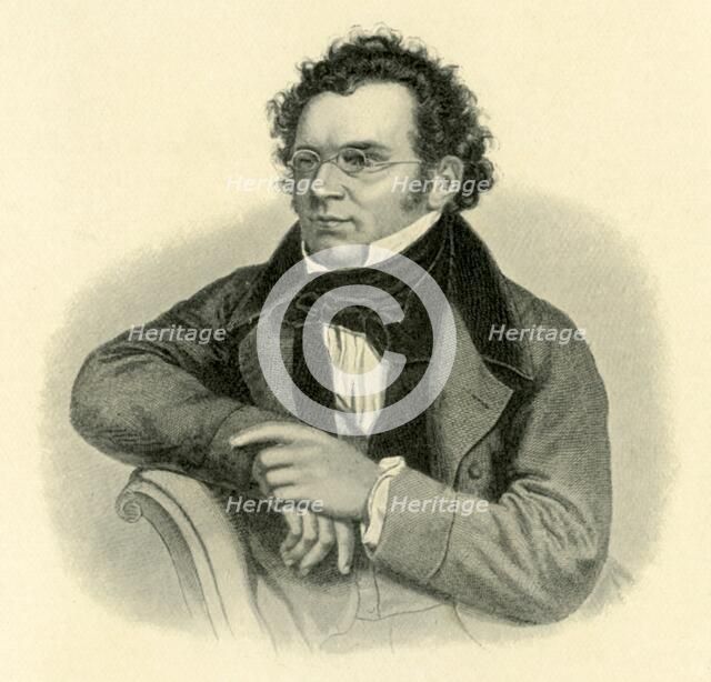 Schubert, c1820s, (1907).  Creator: Unknown.