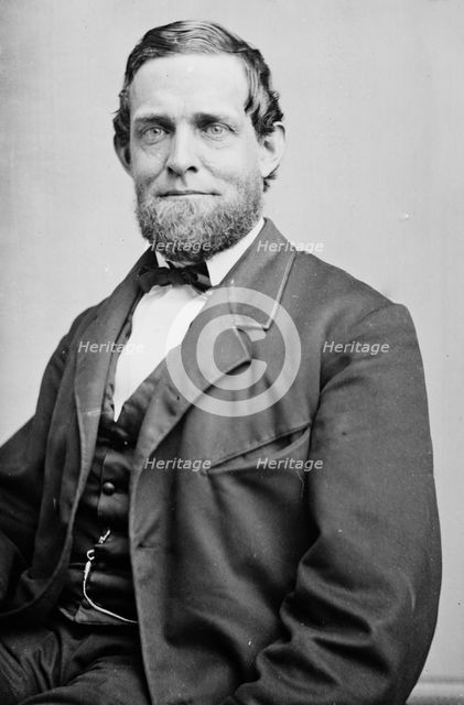 Schuyler Colfax of Indiana, between 1855 and 1865. Creator: Unknown.