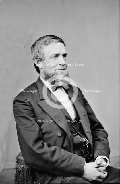 Schuyler Colfax of Indiana, between 1855 and 1865. Creator: Unknown.