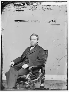 Schuyler Colfax of Indiana, between 1865 and 1880. Creator: Unknown