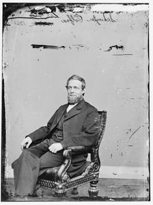 Schuyler Colfax of Indiana, between 1865 and 1880. Creator: Unknown