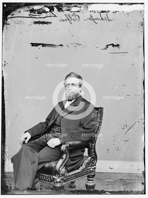 Schuyler Colfax of Indiana, between 1865 and 1880. Creator: Unknown.