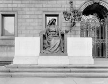 Science, Bela L. Pratt, Boston Public Library, c.between 1910 and 1920. Creator: Unknown