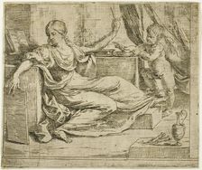 Science or The Love of Study, c. 1635. Creator: Guido Reni