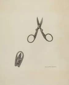 Scissors, 1939. Creator: Wellington Blewett