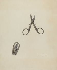 Scissors, 1939. Creator: Wellington Blewett