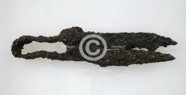 Scissors, Frankish, 7th century. Creator: Unknown.