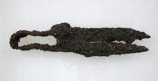 Scissors, Frankish, 7th century. Creator: Unknown