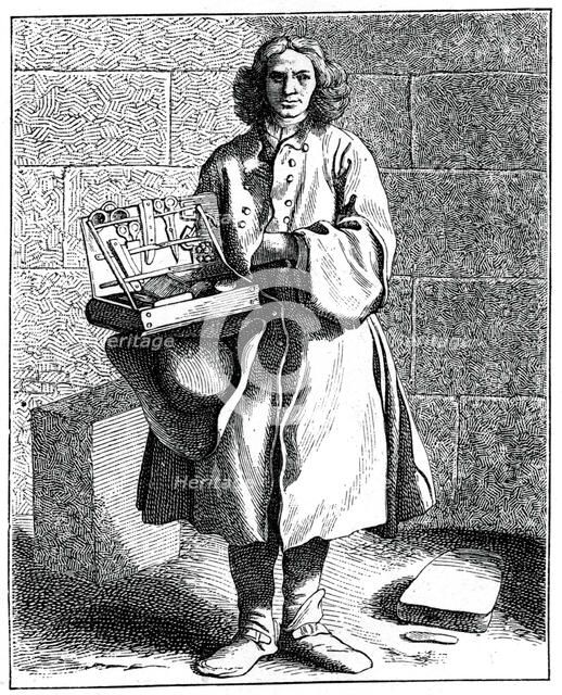 Scissors Or Knives, 1737-1742.Artist: Bouchardon