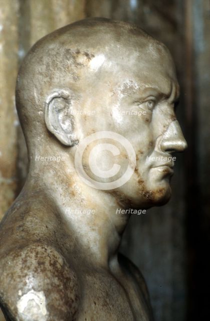 Scipio Africanus, Roman general. Artist: Anon