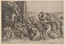 Scipio Granting Clemency to the Prisoners, 1530-61. Creator: Battista Franco Veneziano