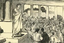 Scipio's Appeal to the People 1890. Creator: Unknown