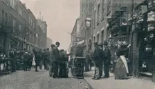 Sclater Street Bird Fair on Sunday Morning 1901. Artist: RA Shield